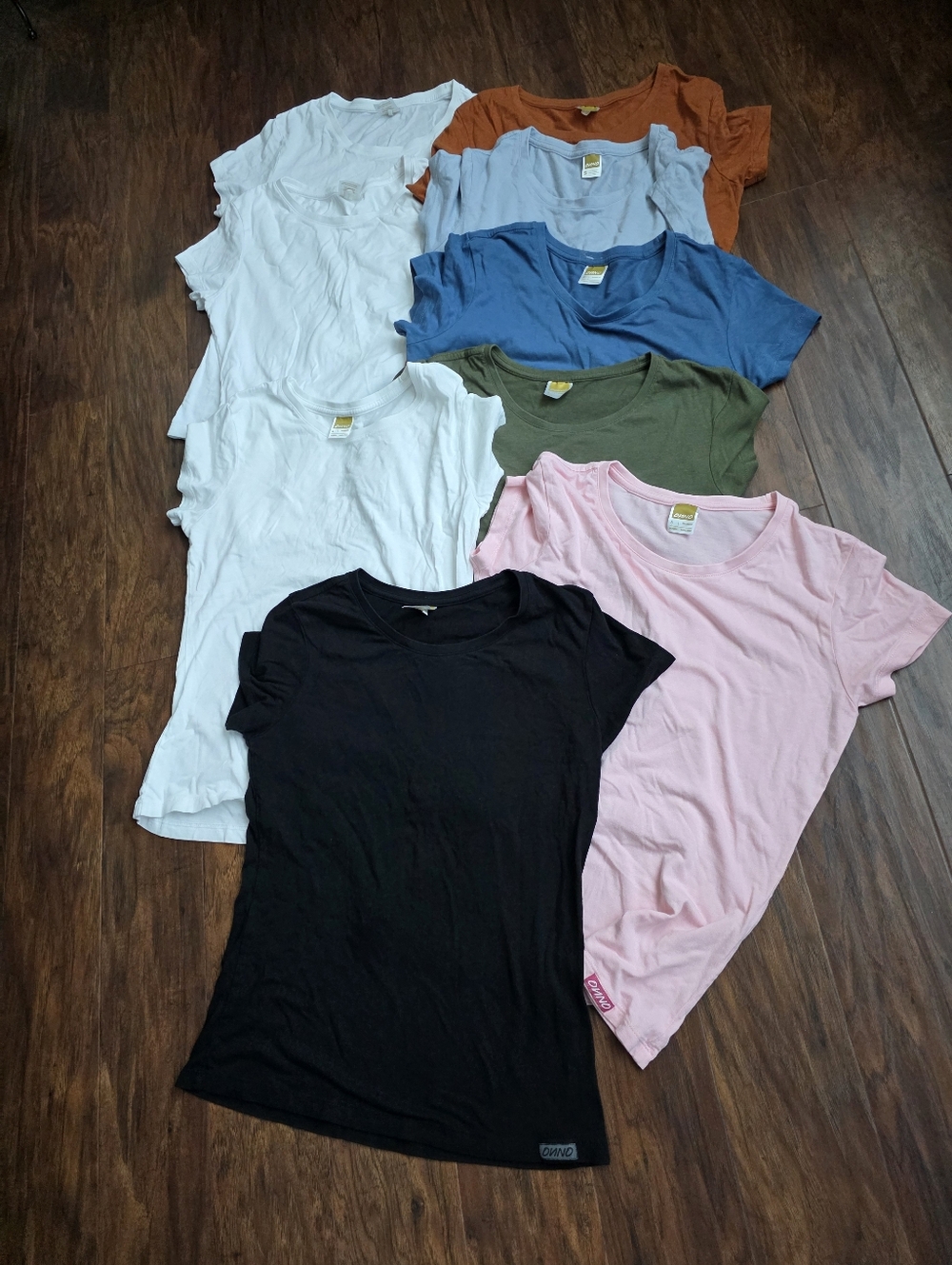 ONNO Bamboo T-Shirts Bundle Of 9 Ladies SMALL